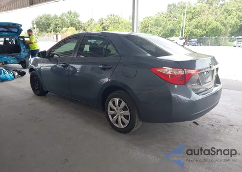 2017 Toyota Corolla Le из США, поврежденный, VIN 2T1BURHE9HC832939